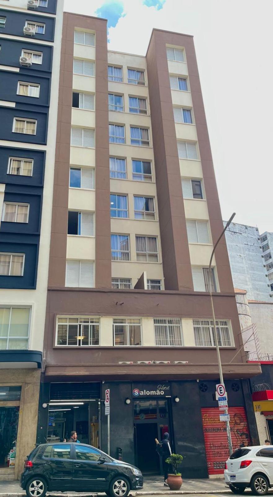 Hotel Salomao - Proximo A 25 De Marco, Bom Retiro, Bras E Rua Santa Efigenia, A 2 Minutos Do Mirante Sampa Sky E Pista De Skate Anhangabau Σάο Πάολο Εξωτερικό φωτογραφία