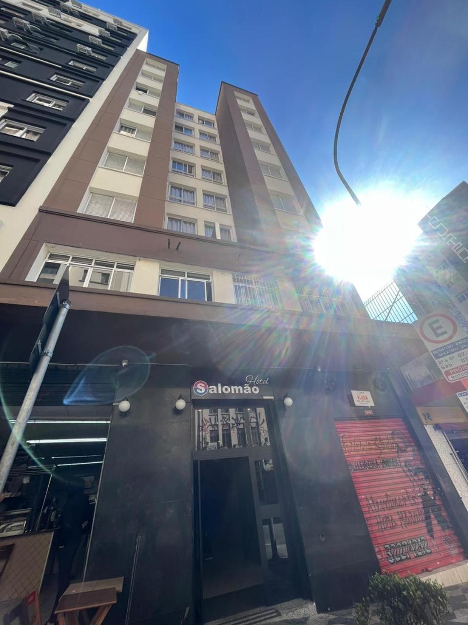 Hotel Salomao - Proximo A 25 De Marco, Bom Retiro, Bras E Rua Santa Efigenia, A 2 Minutos Do Mirante Sampa Sky E Pista De Skate Anhangabau Σάο Πάολο Εξωτερικό φωτογραφία